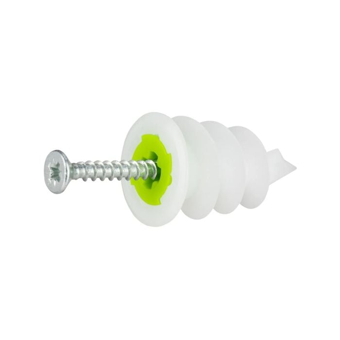 Gripit Green Self Drive Plasterboard Fixing - 100pack