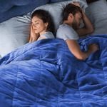 Dreamz 9 KG Anti-Anxiety Weighted Blanket Single Blue