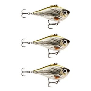 3x Rapala 7cm Rippin' Rap Lipless Sinking Vibe Fishing Lures - Live Roach