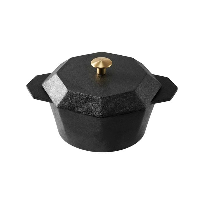 Mommy's Pot 21cm Cast-Iron Traditional Pot Non-Stick Pre-Seasoned
