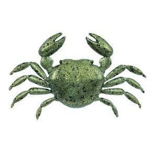 Marukyu Large Crab Soft Plastic Fishing Lure Olive Gold Spec