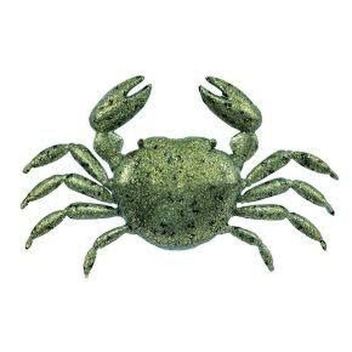 Marukyu Large Crab Soft Plastic Fishing Lure Olive Gold Spec