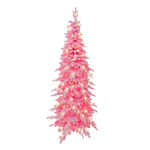 Mirabella Willow Pink Pre-Lit Christmas Tree