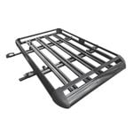 Elora Car Roof Rack Basket Luggage Carrier Vehicle Cargo Rails 140x100cm Black