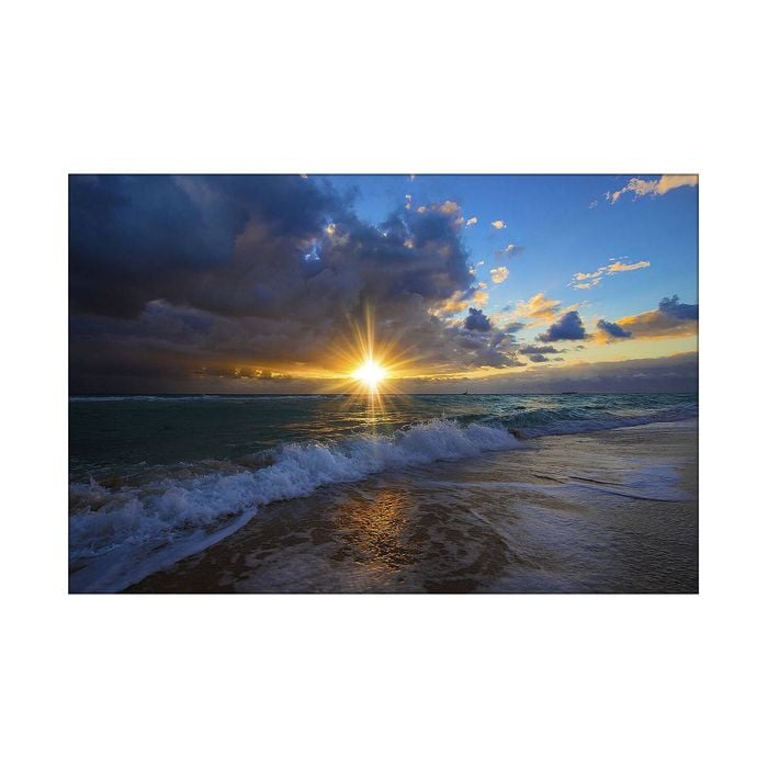Artey | Sunrise Over Miami Beach - Stretched Canvas - Stretched Canvas - 60 x 90cm