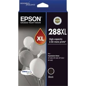 Epson GENUINE Epson 288XL Black Ink Cartridge XP-240 XP-340 XP-344 XP-440 T306192