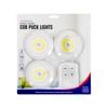 Dats Battery Operated Remote Control Puck Lights - 3 Pack