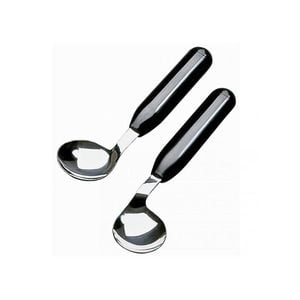 Etac Light Angled Spoon for Easy Feeding, Ergonomic Angled Cutlery - Left