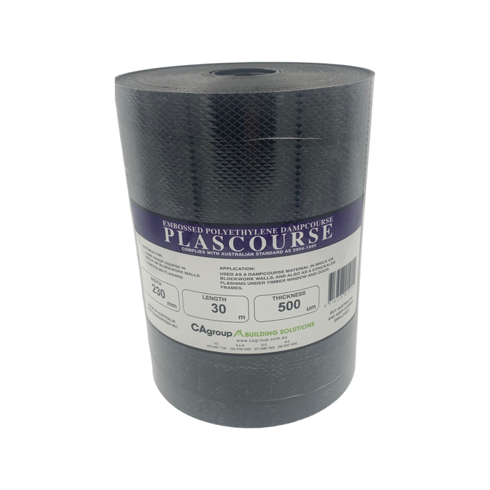 Cagroup 230mm x 30m x 500um Plascourse