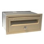 Velox 230mm Primrose Super Deluxe Front Open Letterbox