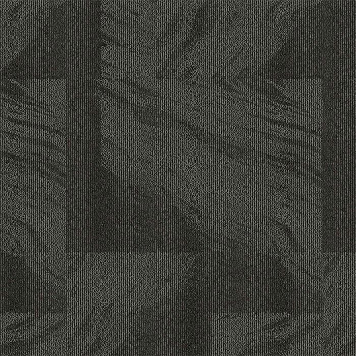 Standard Carpet 1 x 1m Millenium Polypropylene Carpet Tile - Grey Wave
