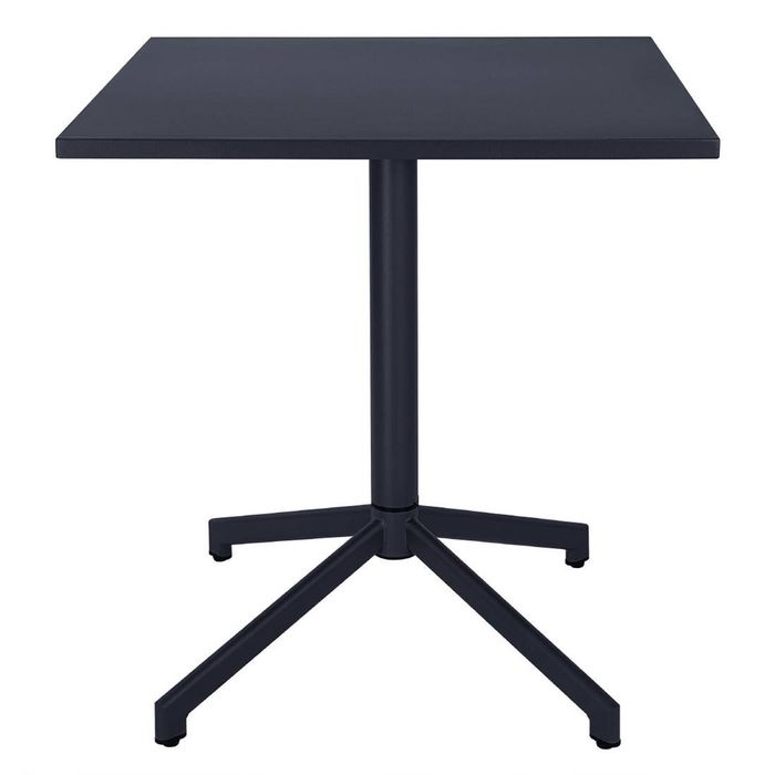 Bolero Porto Folding Table Slate Blue 700x750mm - HZ375
