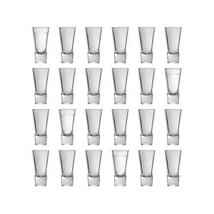 Bormioli Rocco Ypsilon Glass Shot Glasses Set - 70ml - Pack Of 24