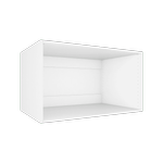 Lugna 512 x 900 x 580mm White Cabinet Shell