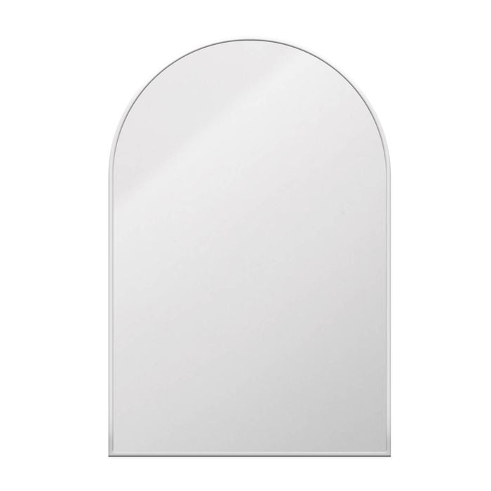 Astin Sinclair 900 x 600 x 28mm White Arch Shape Mirror
