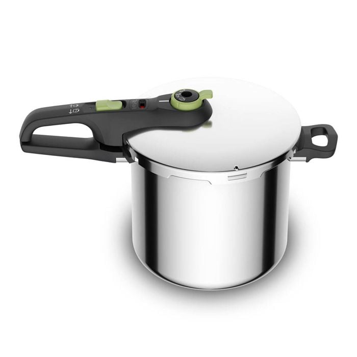 Tefal Secure Trendy Induction Stainless Steel Pressure Cooker - 8 Litre