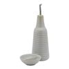 Ecology Ottawa Oil Bottle & Salt Dish - Oyster