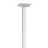 Sandleford 1100 x 25mm White Letterbox Post