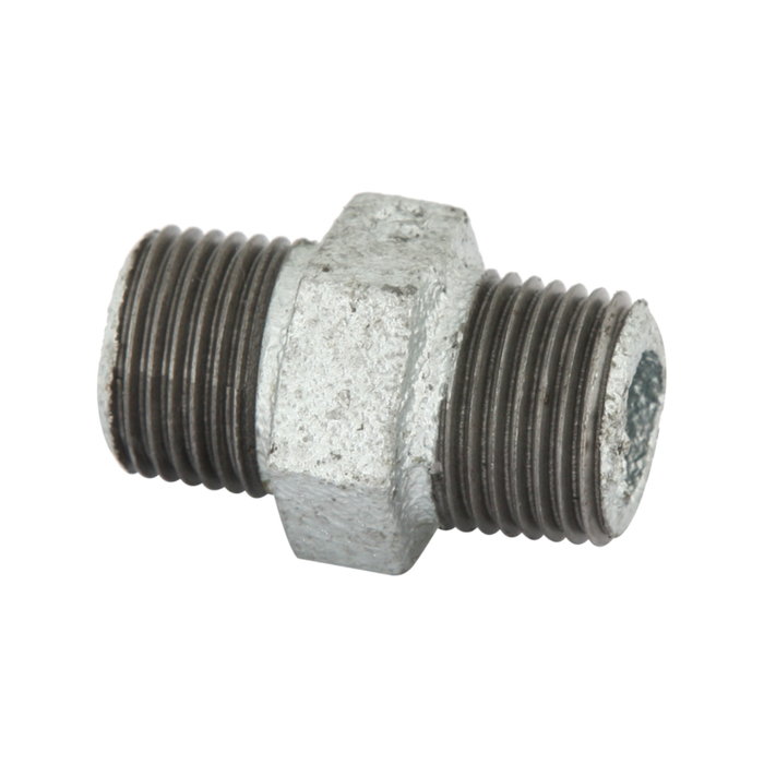 Brasshards 15mm Galvanised Hex Nipple