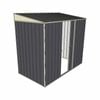 Build-A-Shed 1.2 x 2.3 x 2.0m Skillion Single Sliding Side Door Shed - Grey