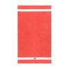 Lacoste L Casual Bath Sheet Absorbent 100% Cotton 450gsm 90x150cm Red
