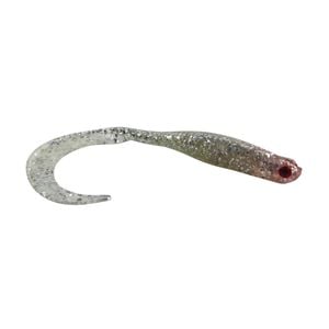 Swimerz 100mm Vibro Tail Silver Glitter Scented, 5 Pack