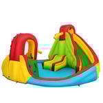Costway Inflatable Water Park Center Jumping Castle Bouncer House Slide NO Blower