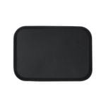 Rectangle Non-Slip Serving Tray - 66cm x 45.5cm - Black