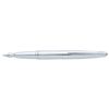 Cross Atx Pure Chrome Fine Fountain Pen Office/school Writing Stationery Silver