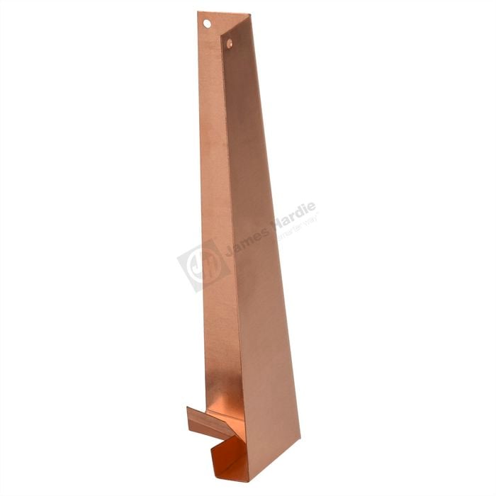 James Hardie Linea® 180mm 90 Deg Copper External Corner Soaker Weatherboard