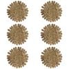 6PK LVD Placemat Natural Decorative Home Kitchen Decor 35x35cm