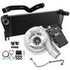 Upgrade Billet Turbo Charger With 70mm Intercooler & Hose And Genuine Oil Feed Pipe For Mazda BT50 3.2L 2015 Onwards