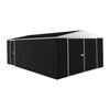 EnduraShed 7.5 x 3 x 2.4m Tall Garage Garden Shed - Monument