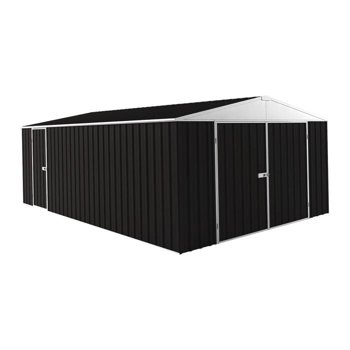 EnduraShed 7.5 x 3 x 2.4m Tall Garage Garden Shed - Monument
