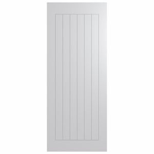 Hume Doors & Timber 620 x 2040 x 35mm Internal Door Primed MDF Accent HAG12