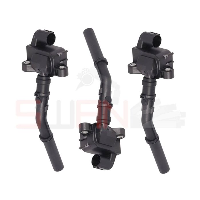 Set of 3 SWAN Ignition Coils for Mercedes Benz S450 S450L 4-Matic W223 2020-2023 3.0L Turbo Cyl 3,4,5