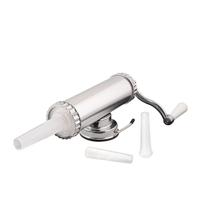Avanti Homemade Aluminum Sausage Maker 1Kg w/ 3 Filling Nozzles
