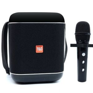 Portable Bluetooth Speaker Wireless Microphone Karaoke Tg523k