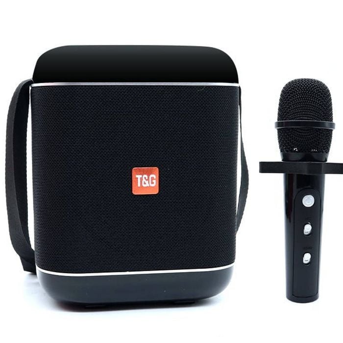 Portable Bluetooth Speaker Wireless Microphone Karaoke Tg523k