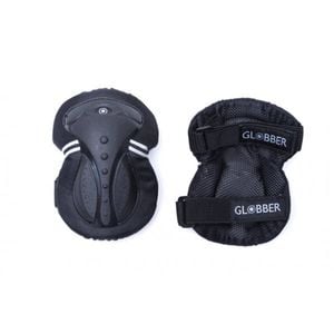 Globber Protective Adult Set Small- Black  - Black | Adult | Adult Pad Set - Elbows/knees/wrists
