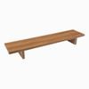 Desky Minimal Monitor Stand - Prime Oak Melamine