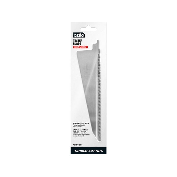 Ozito 50 x 190mm Multi-Purpose Timber Saw Blade