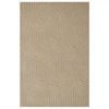 Contemporary Handmade Wool Rug-Athens 6390-Beige-160x230cm