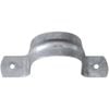 Kinetic 12mm Galvanised Saddle Pipe Clip - 10 Pack