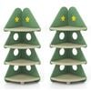 Costway 2x Bookshelf Christmas Tree Bookcase Display Shelf