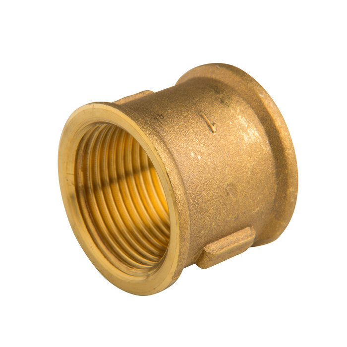 Hydroflow 20mm Brass Female DZR Plain Socket