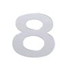 Sandleford 25mm Silver Self Adhesive House Number 8