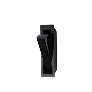 Lemaar 70 x 19mm Black Square Edgepull