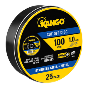 Kango 100mm Metal Cut Off Discs - Pack of 25