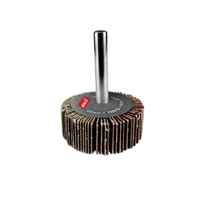 Josco 40 x 15mm 120 Grit Flap Wheel